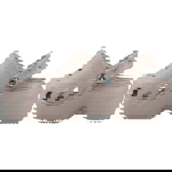 Crocs Classic Platform Clog Women's Taupe Clogs