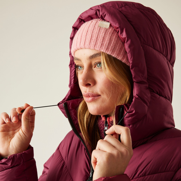 Regatta Womens Anita Padded Jacket - Dark Pimento