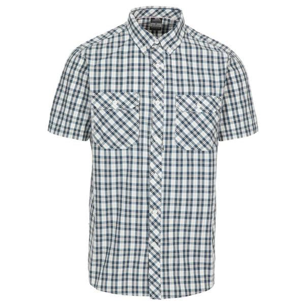 Trespass Mens BaileysBridge Checked Shirt - Midnight - 
