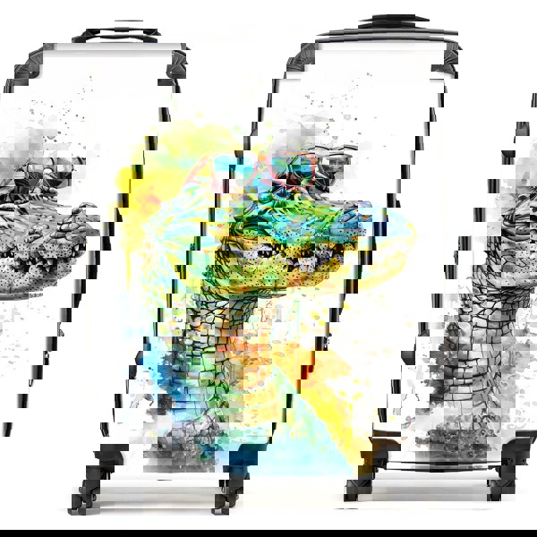Warren Reed Cool Crocodile Suitcase