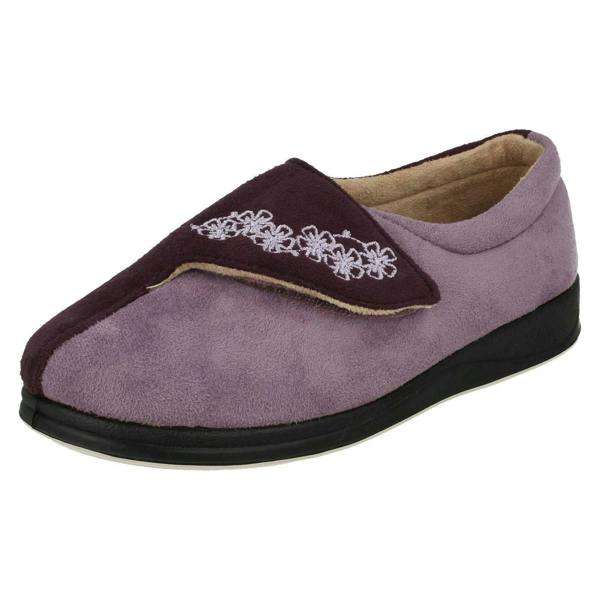Padders Ladies Padders 2E Fitting Slippers Hug