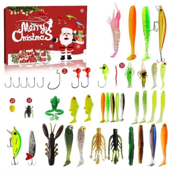 Leaper 2025 Advent Calendar Fishing Christmas Countdown