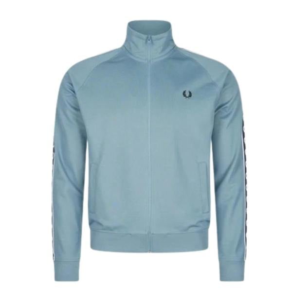 Fred Perry Contrast Tape Ash Blue Track Jacket XS