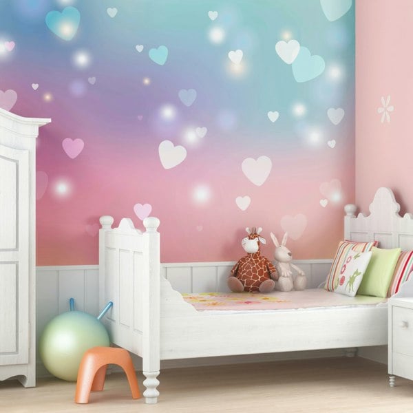 Origin Murals Sweet Hearts Wall Mural