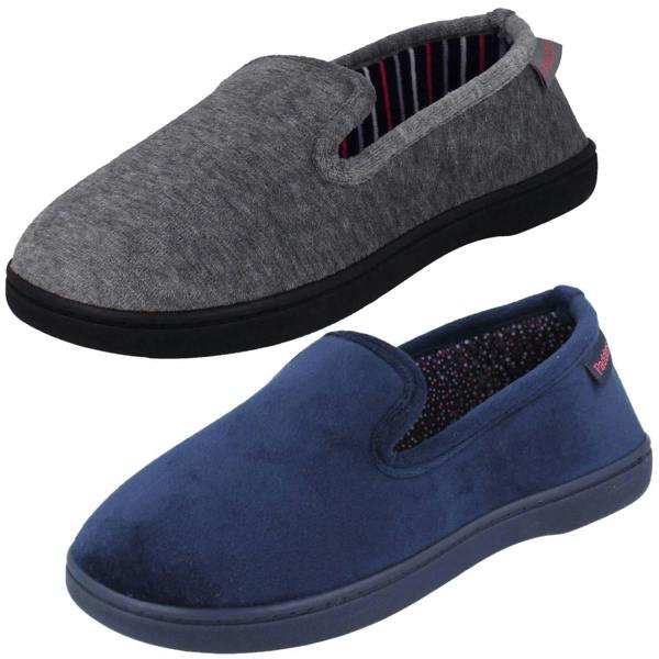 Padders Ladies Padders Memory Foam Slippers Hellen