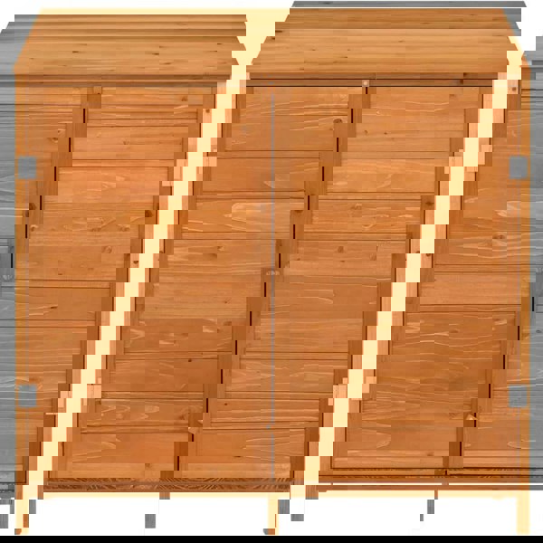 Berkfield Garden Shed Brown 102x52x112 cm Solid Wood Fir