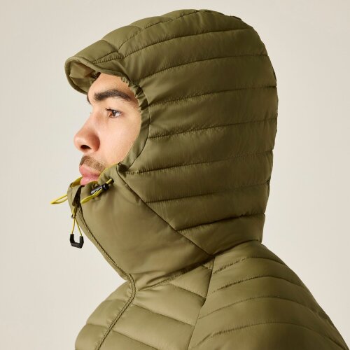 Dare 2B Mens Air Lite Baffled Padded Jacket - Martini Olive