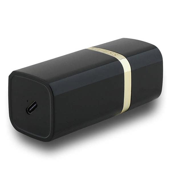 Guess Lipstick Shape True Wireless Earbuds with Charging Case Black - GUTWST1LPSREK