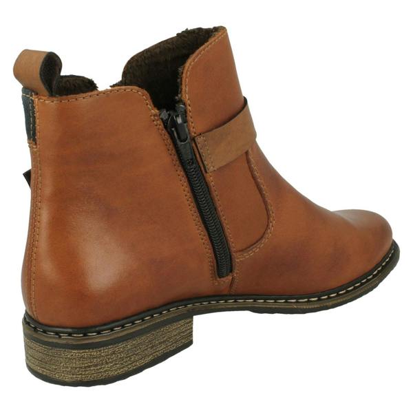 Rieker Ladies Rieker Fleece Lined Boots Z4959