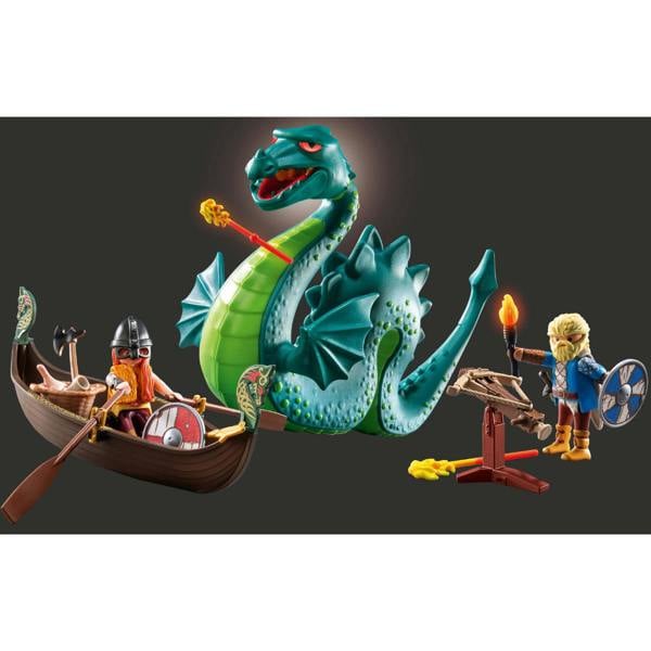 Playmobil Vikings with Sea Monster - 71830 Playset