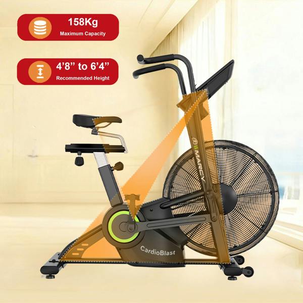 Marcy Cardioblast Premium Home Assault Bike - 2058
