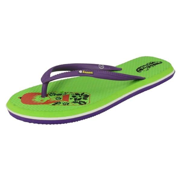 Spot On Ladies Samoa Slip On Casual Sandals
