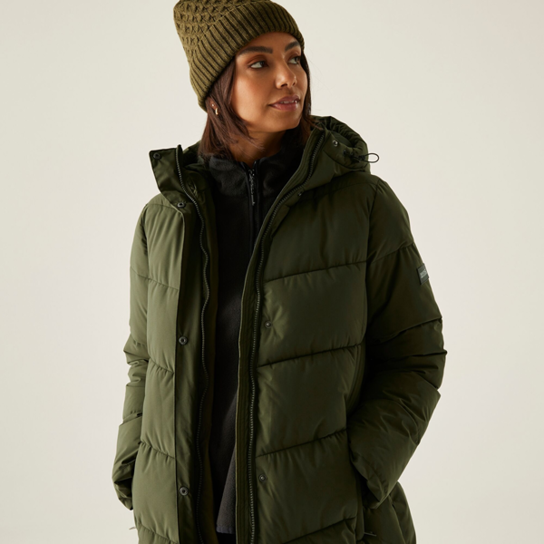 Regatta Womens Eloria Padded Jacket - Dark Khaki