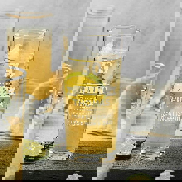 Personalised Memento Company Personalised Birthday Star Hi Ball Glass