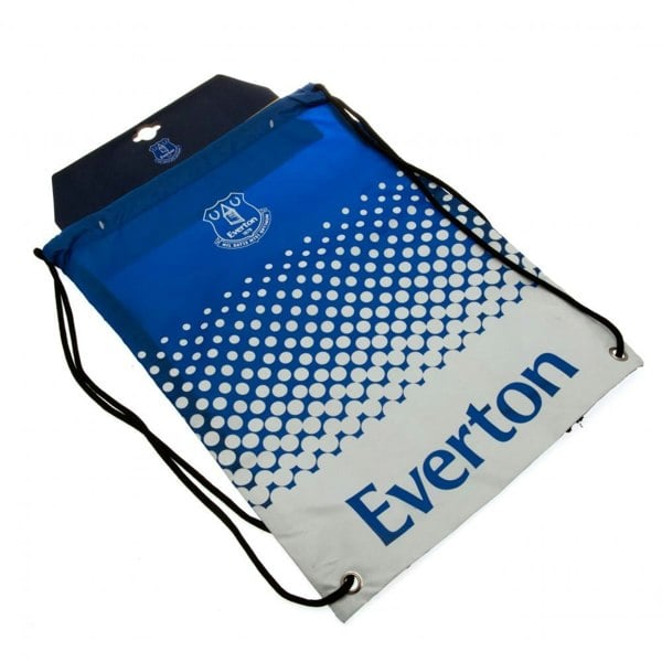 Everton FC Fade Design Drawstring Gym Bag - Blue/White