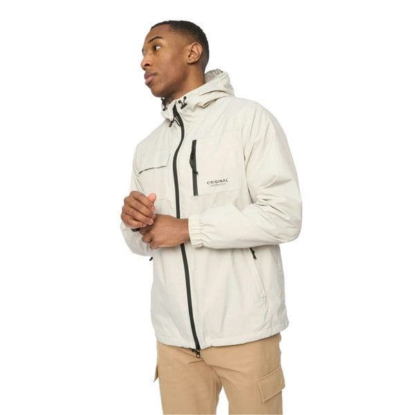 Crosshatch Mens Utilate Jacket - Stone