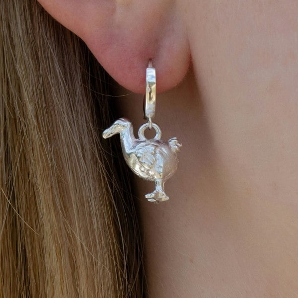 Mylee London Sterling Silver Dodo Earrings