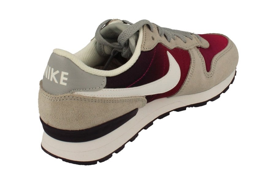 Nike Internationalist GS Trainers 814435  015 - Wolf Grey White Purple Dynasty 015 - Photo 2