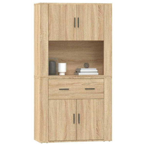 Berkfield Highboard Sonoma Oak Engineered Wood