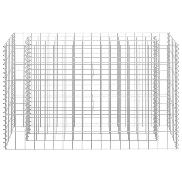 Berkfield Gabion Raised Bed Galvanised Steel 90x30x60 cm