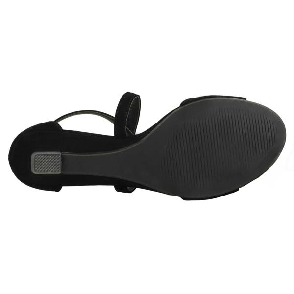 Anne Michelle Ladies Anne Michelle Wedge Sandal