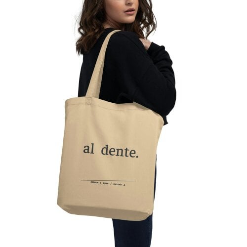 Anchor & Crew 11 Life, Al Dente EDITIONS Recycled Cotton Tote Bag