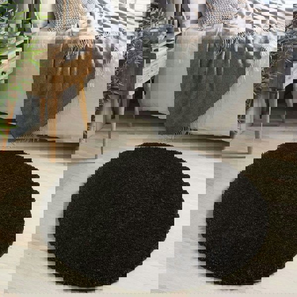 The Rugs Quality Tufted Washable Rug - Stylish Plain Design