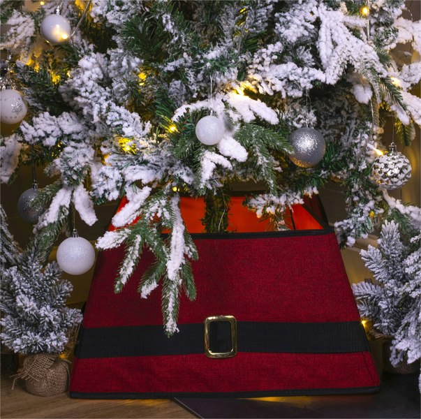 St Helens Santa Belt Design Tree Skirt