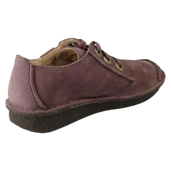 Clarks Ladies Clarks Comfortable Lace Up Flats Funny Dream