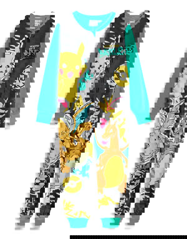 Pokemon Boys Multicoloured Pikachu Onesie