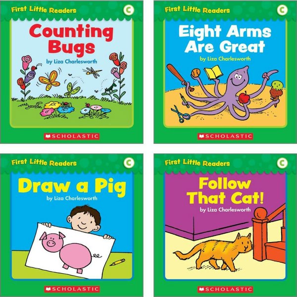 First Little Readers: Guided Reading Level C (Parent Pack): 25 Books for Beginning Readers