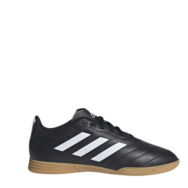 Adidas Boys Goletto VIII Indoor Court Trainers - Black/White - 