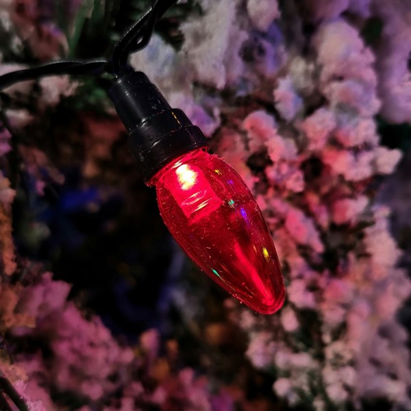 Samuel Alexander 12m 120 LED Multi Function Large Bulb Outdoor Christmas Festoon Lights