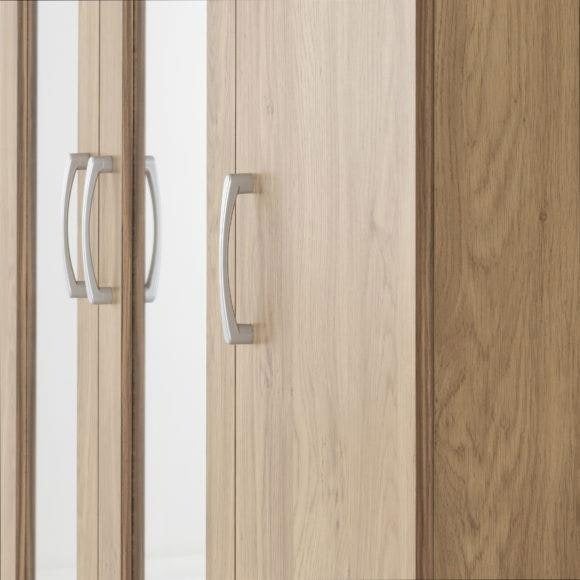 Seconique Charles 3 Door All Hanging Triple Wardrobe