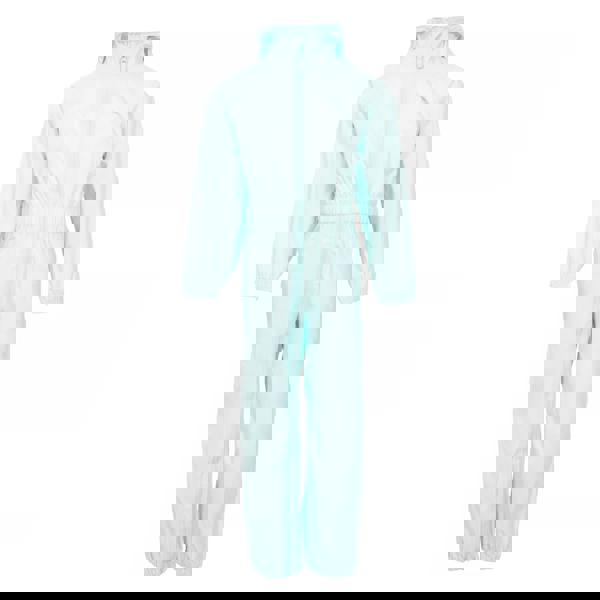 Trespass Childrens/Kids Button Rain Suit - Pale Mint