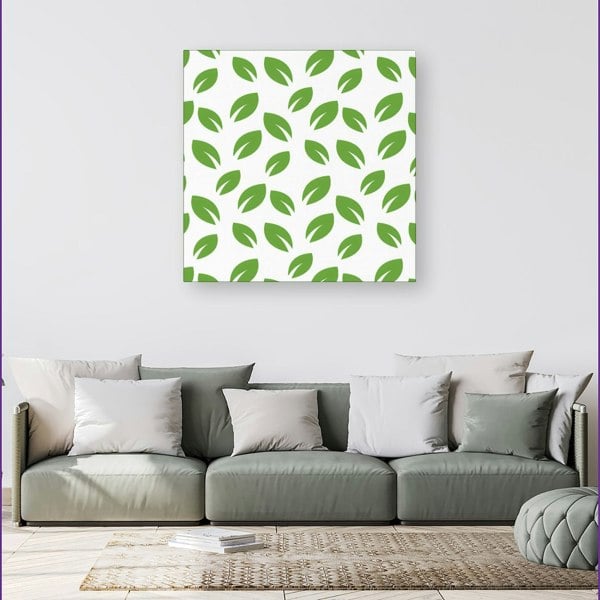 Warren Reed Leaves Pattern Canvas