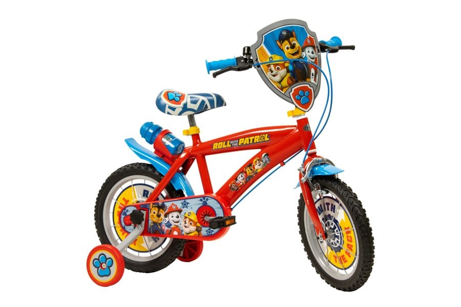 Dino Paw Patrol 14" Bicycle - Red