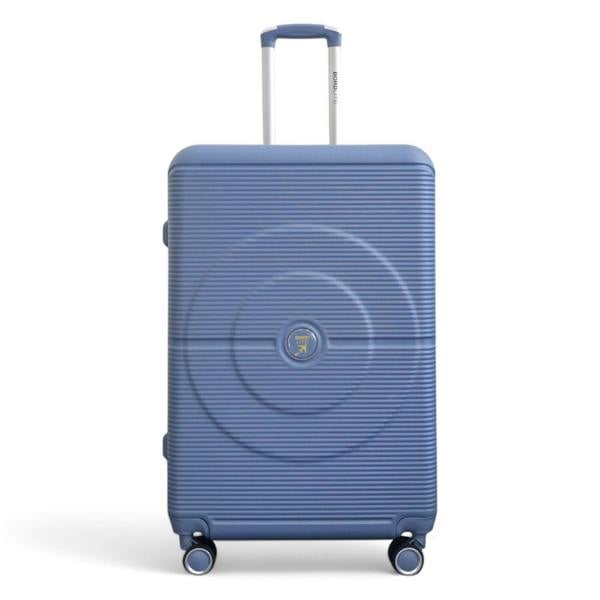 Infinity Luggage Robust ABS Hard Shell 8 Wheels Luggage Travel Holiday Cabin Suitcase Set