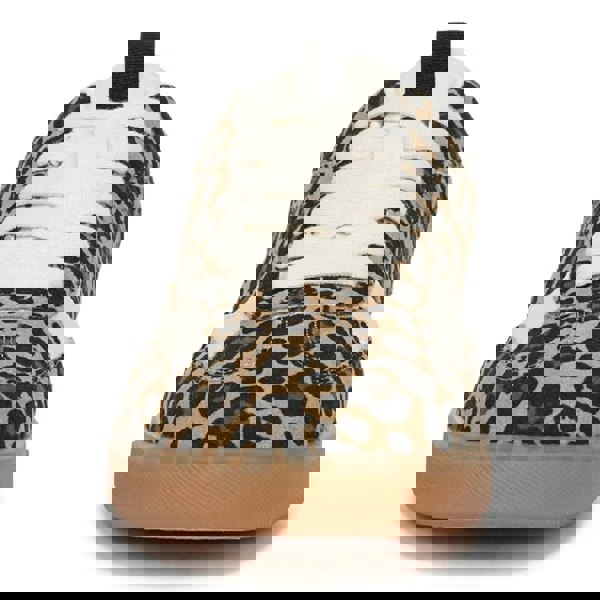 Blowfish Malibu Tastic - Women's Leopard Brown Lace-Up Sneakers