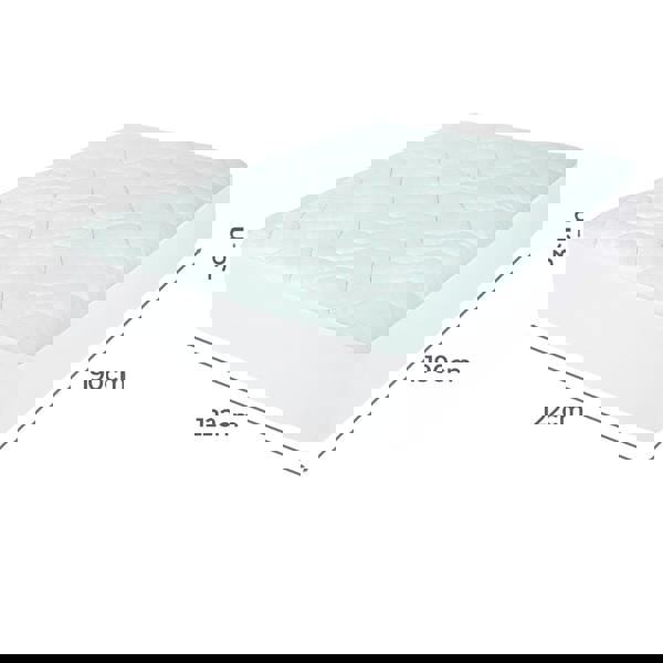 Lavio Mattress Topper Pillowtop Protector Memory Foam Bamboo Cover Small Double