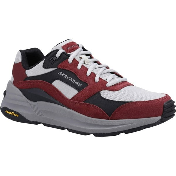 Skechers Global Jogger Men's Trainers in Burgundy