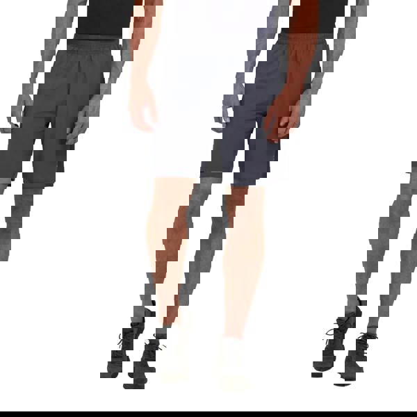 Raging Bull Mens RB Sport Logo Running Shorts - Dark Grey Marl