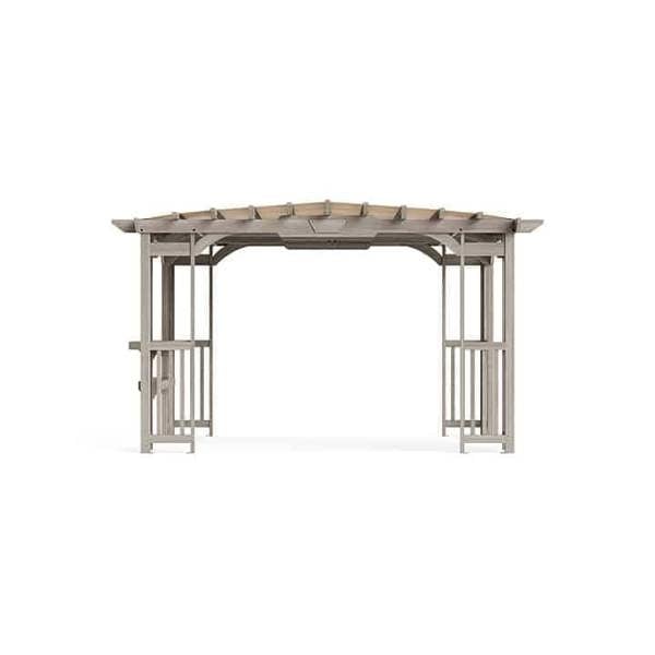 Yardistry Madison Wooden Pergola 10ft x 14ft (3m x 4.2m) Garden Design 7