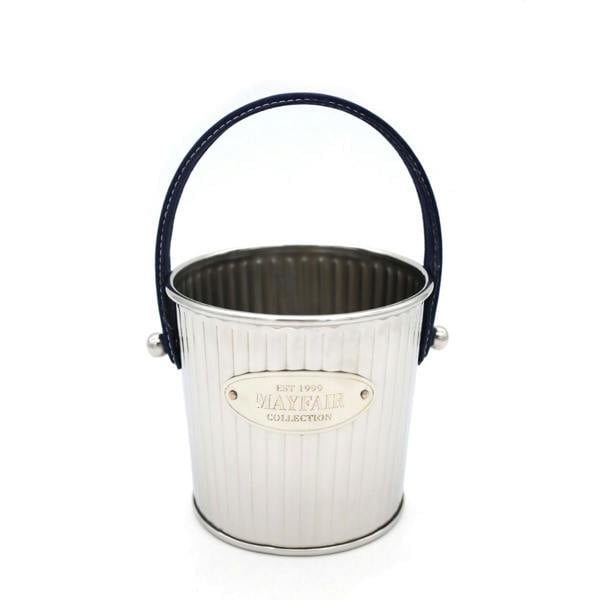 Culinary Concepts Mayfair Ice Bucket with Navy Handle