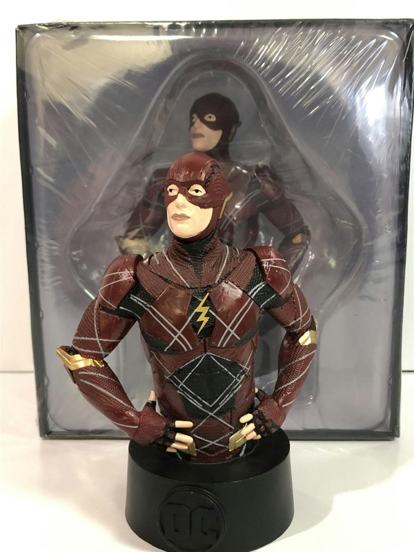 the flash #18 1:16 scale bust universe collection eaglemoss