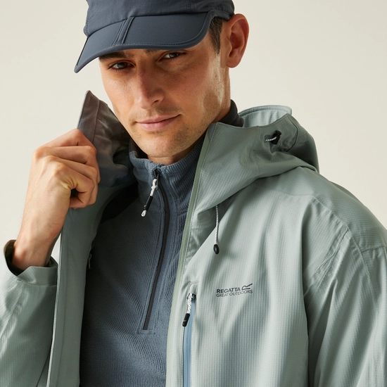 Regatta Mens Okara Waterproof Jacket - Glacier