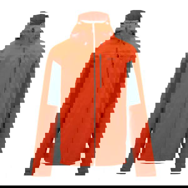 Regatta Mens Birchdale II Waterproof Jacket - Dark Storm/Rusty Orange - 