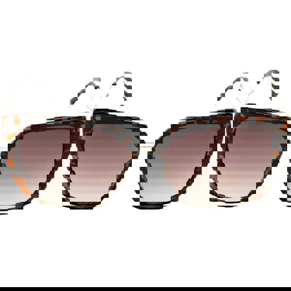 Guess Cat Eyes Brown Gradient Lens Dark Havana Brown Sunglasses