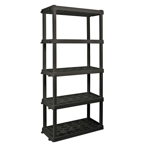 Oskar 5 Tier Shelves Garage Shelving Units Heavy Duty Storage Racking Shelf 45x91x187cm