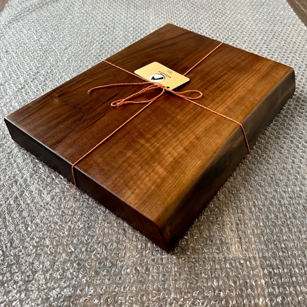 Giraffes & Craftz Walnut Live Edge Chopping Block